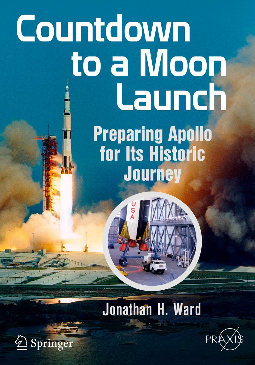 The cover of the book Countdown to a Moon Launch by Jonathan H. Ward