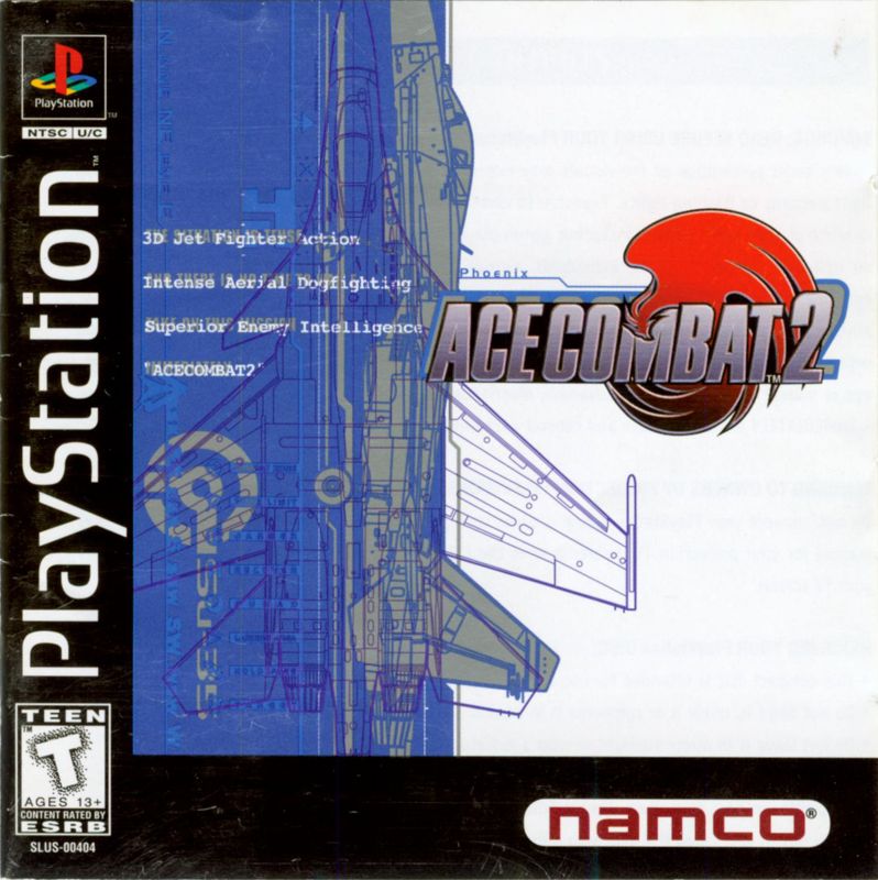 The box art for Ace Combat 2