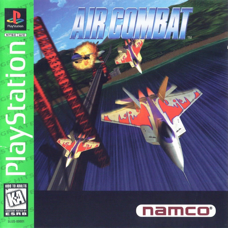 The box art for Air Combat