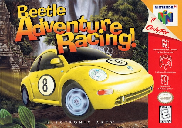 An image of the box for Beetle Adventure Racing