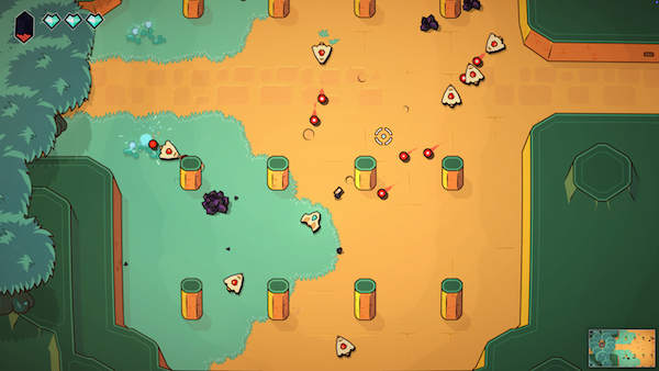 A screenshot of Minishoot’ Adventures