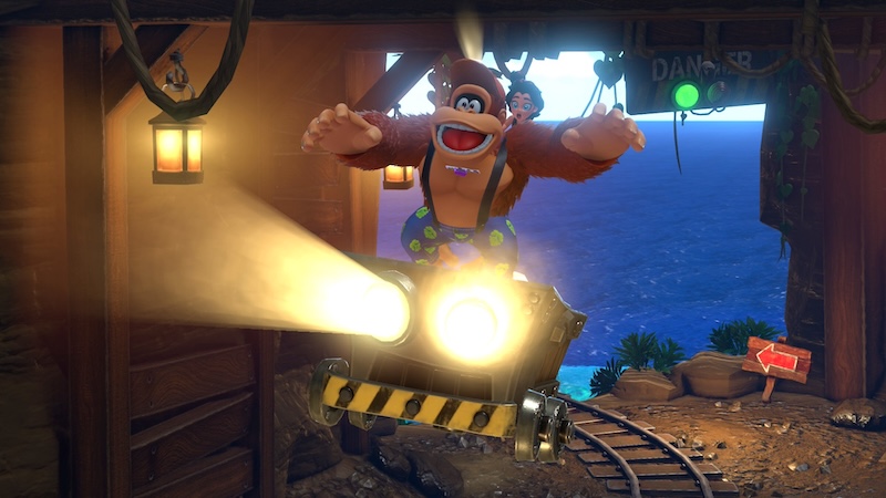 A sceenshot of Donkey Kong Bananza