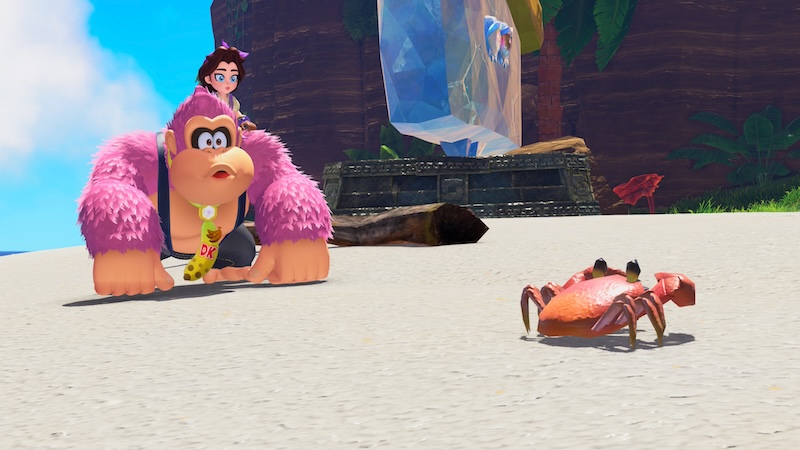 A sceenshot of Donkey Kong Bananza