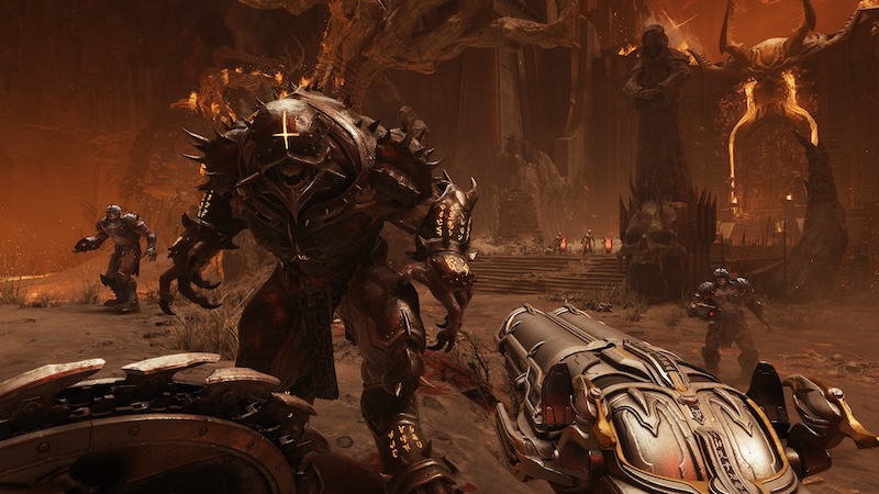 A screenshot of Doom: The Dark Ages