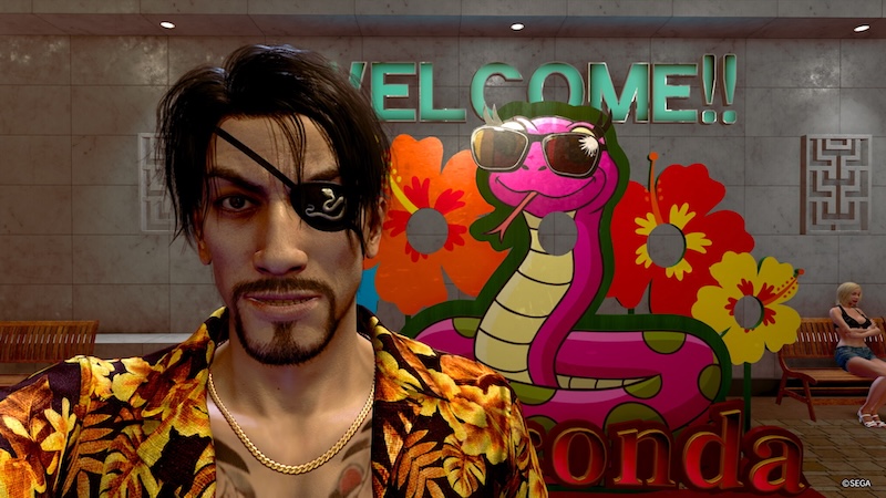 A screenshot of Like a Dragon: Pirate Yakuza in Hawaii