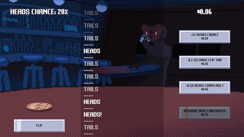 A screenshot of Unfair Flips