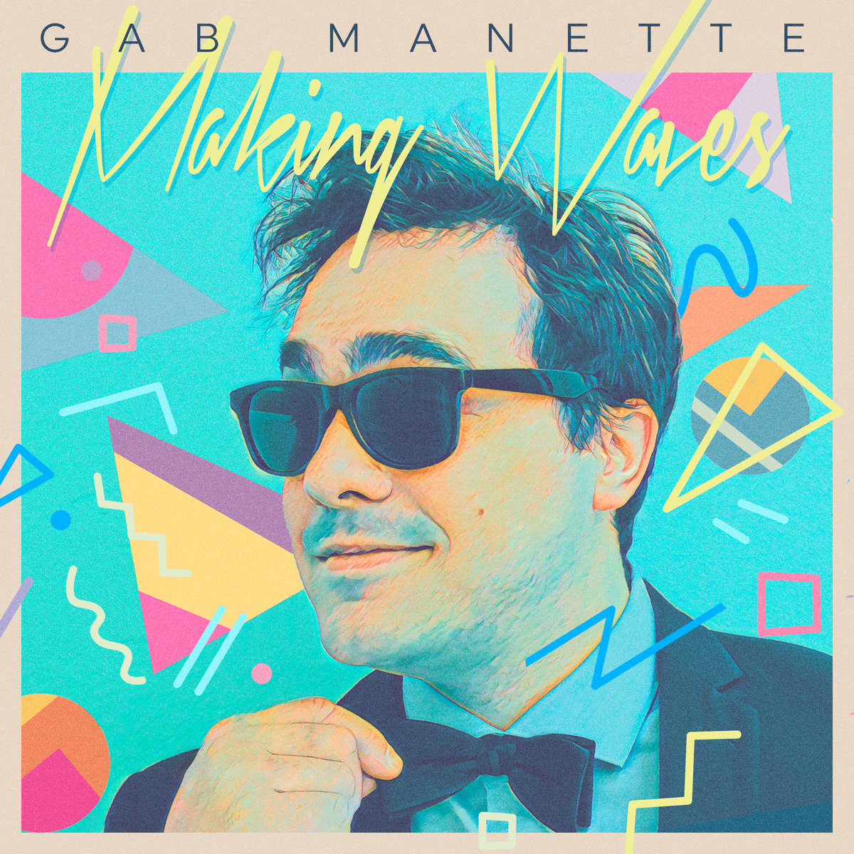 The cover of the album Making Waves by Gab Manette